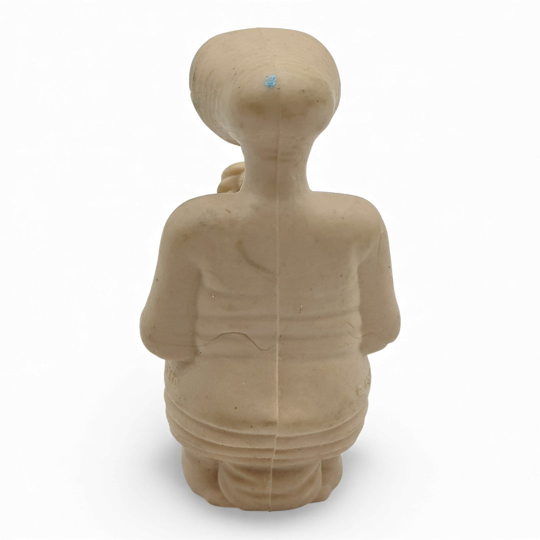 1982 E.T LJN Original Collectibles Series E.T. With Flower Pot mini pvc figure — Back view