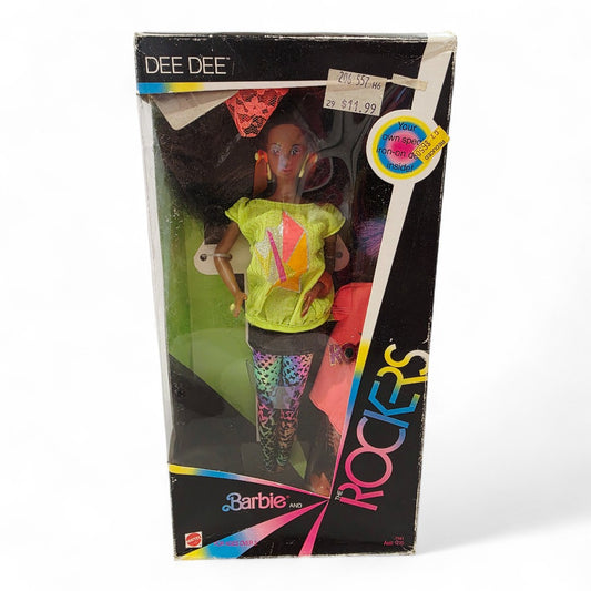 1985 Barbie Barbie & the Rockers Dee Dee doll — Front view