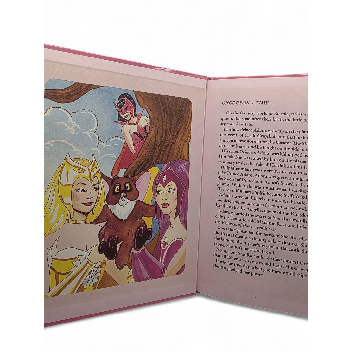 1985 – She-Ra Princess of Power – Hardcover Storybook – Like New