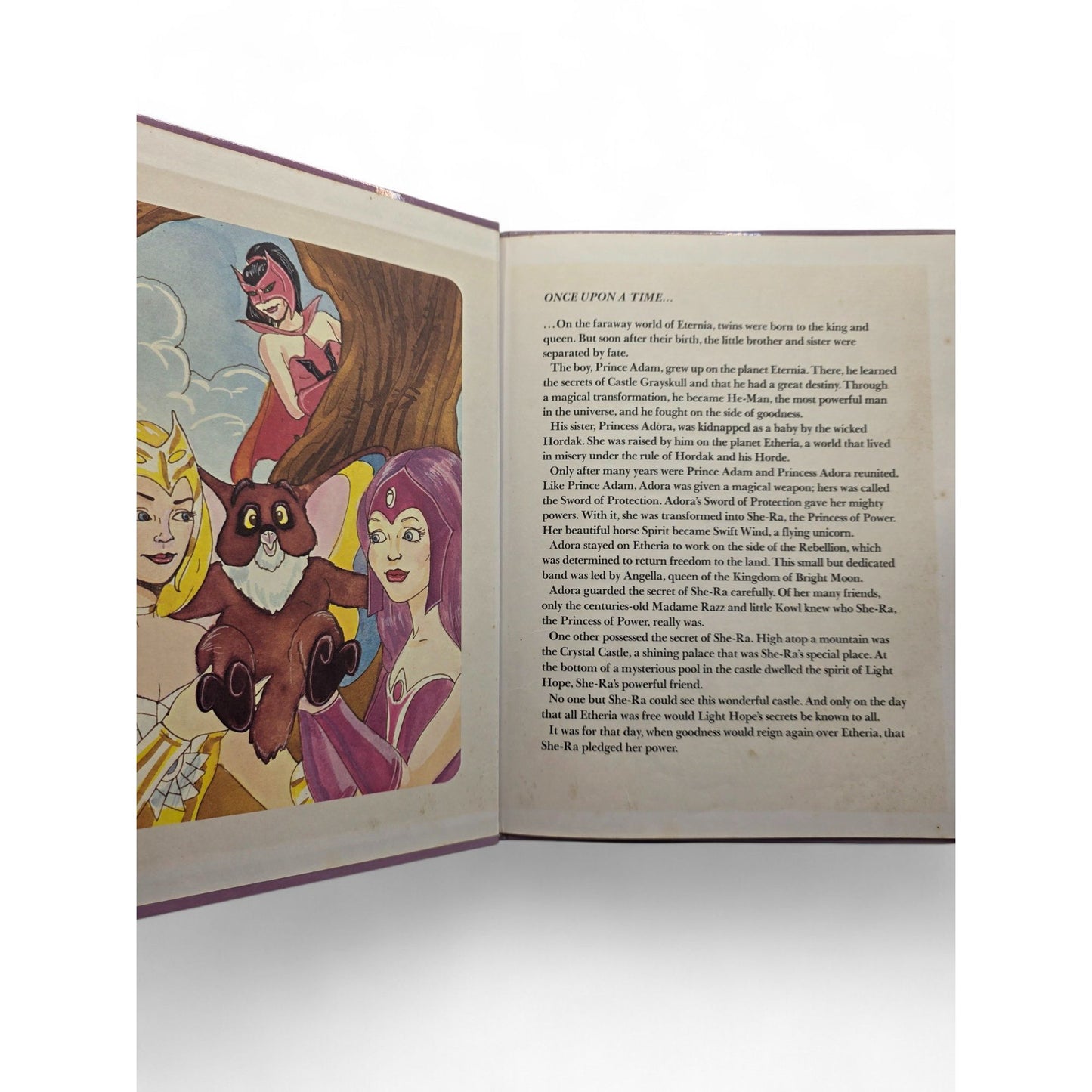 1985 – She-Ra Princess of Power – The Queen of the Ball – Hardcover Storybook – Like New