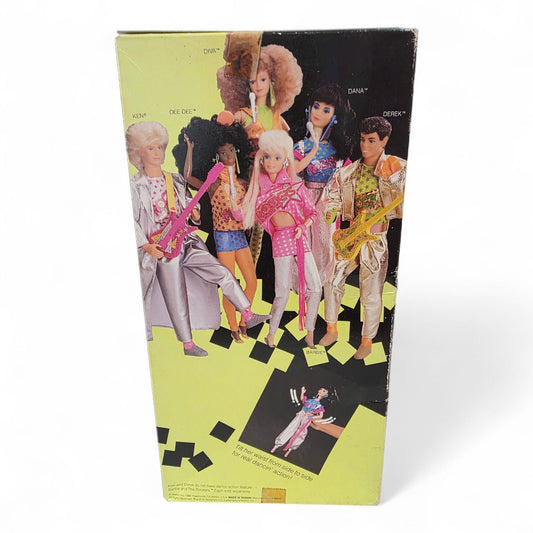 1986 Barbie Barbie & the Rockers Dana doll — Back view