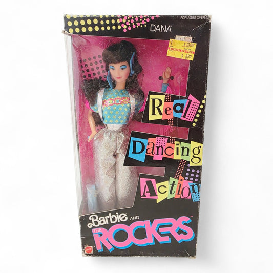 1986 Barbie Barbie & the Rockers Dana doll — Front view