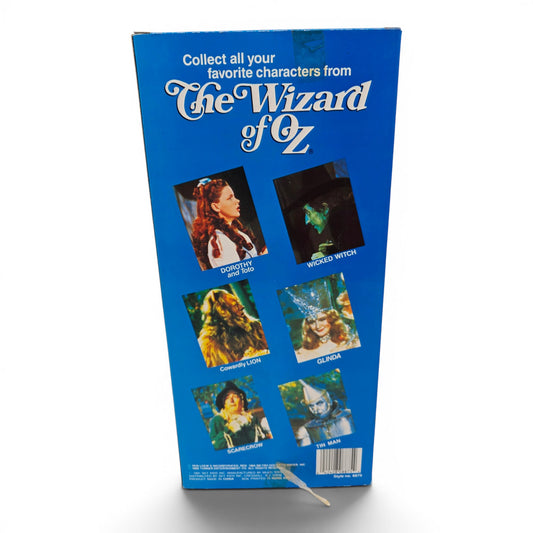 1988 Wizard of Oz The Wizard of Oz 50th Anniversary Cowardly Lion doll — Back view
