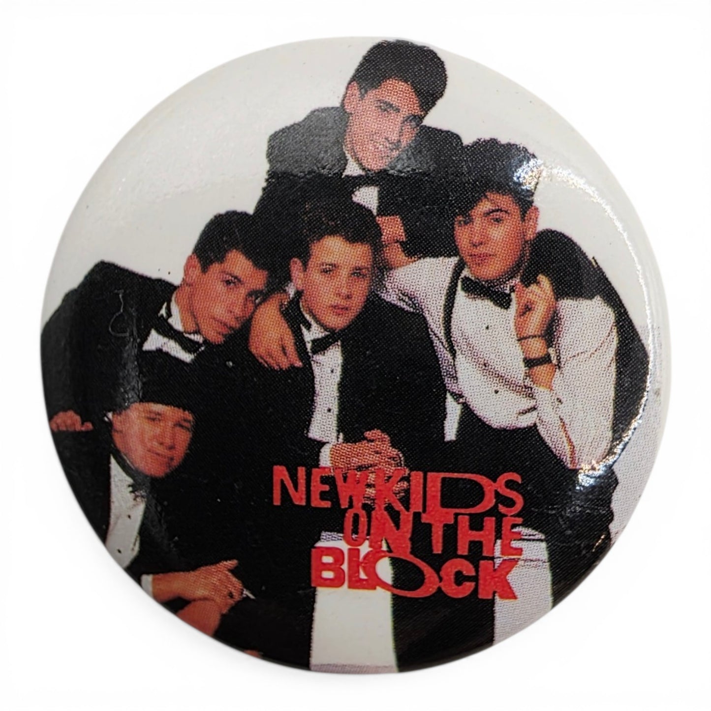 1989 – NKOTB – Pick Your Fave! 4cm Badges – NOS