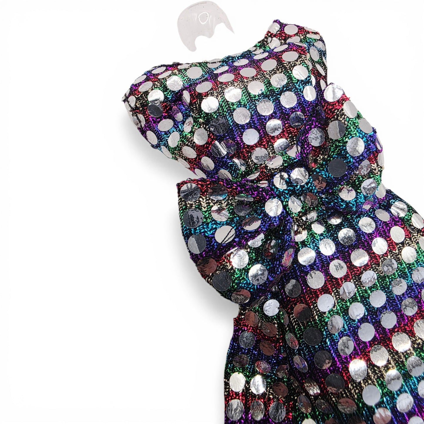 1996 Brass Key Designer Gown Collection Holographic Disco Dress & Leggings doll fashion — Close-up 1