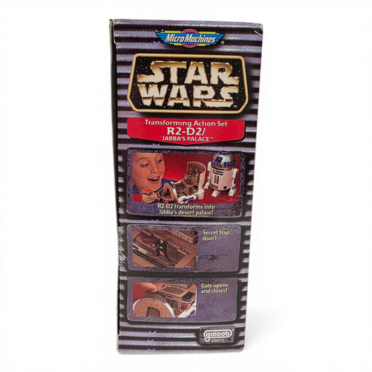 1996 Star Wars Micro Machines Jabba's Palace action figure playset — Left side