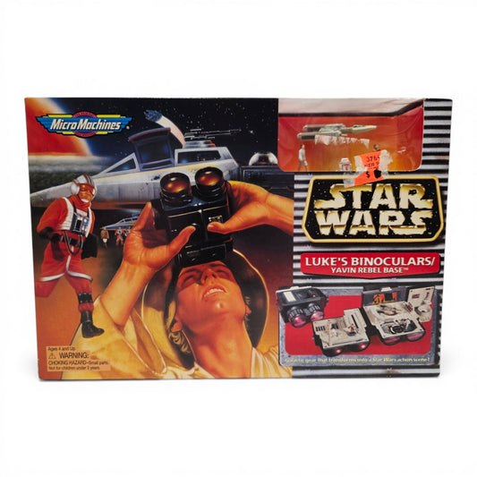 1996 Star Wars Micro Machines Luke's Binoculars action figure playset — Front view