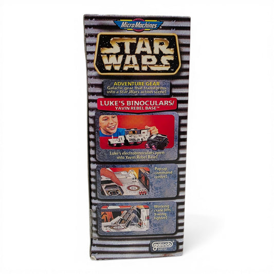 1996 Star Wars Micro Machines Luke's Binoculars action figure playset — Left side