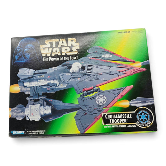 1996 Star Wars Power of the Force II - Expanded Universe Cruisemissile Trooper Vehicle Front view