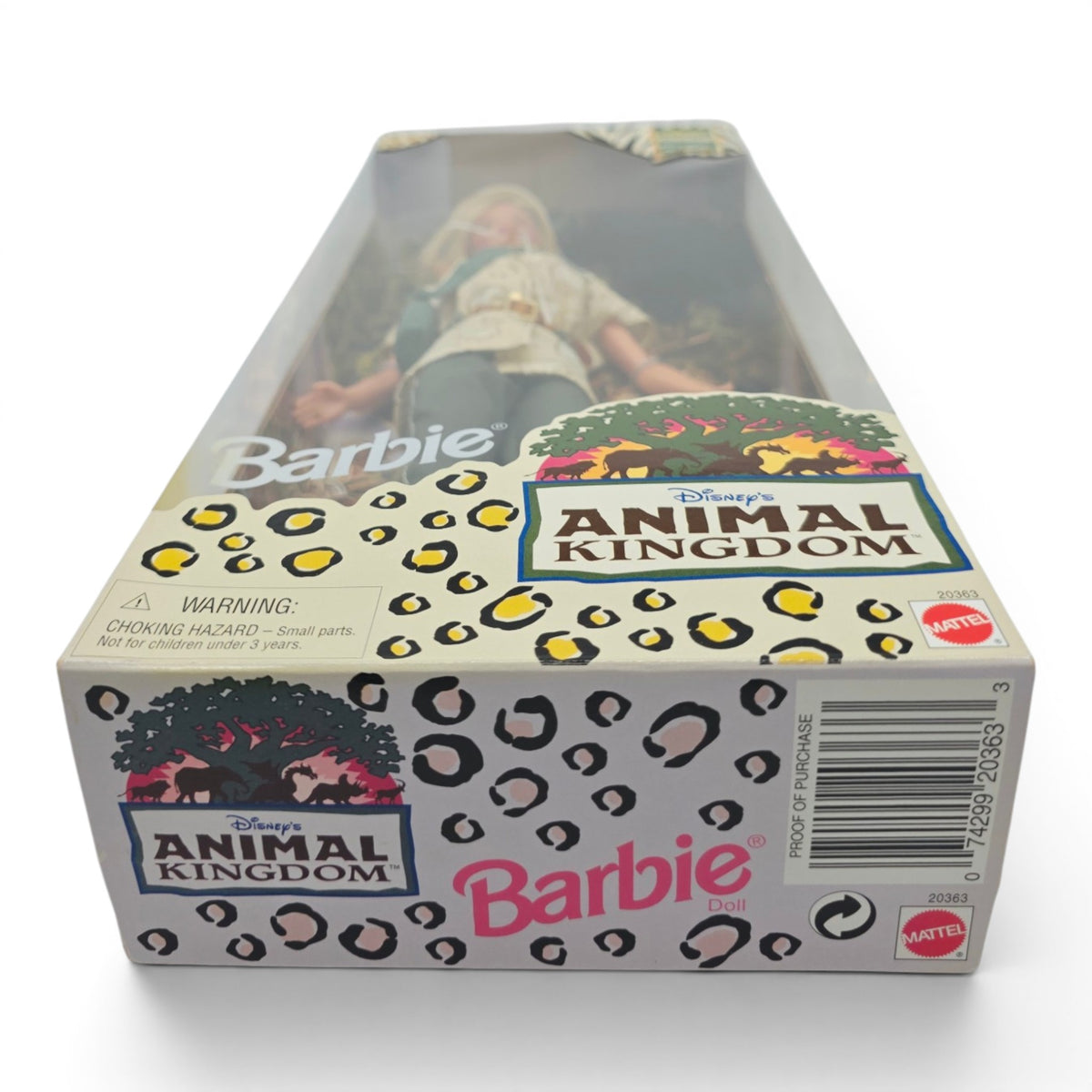 1998 Barbie Disney Parks Exclusive Animal Kingdom Bottom view
