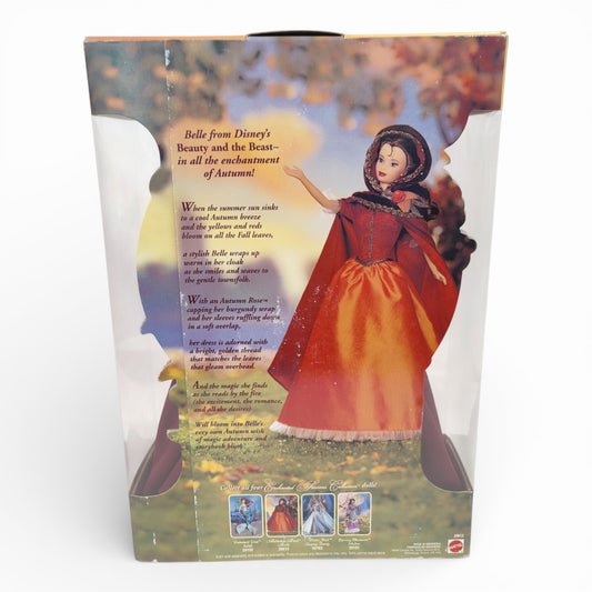 2000 Beauty and the Beast Enchanted Seasons Collection Belle doll — Back view