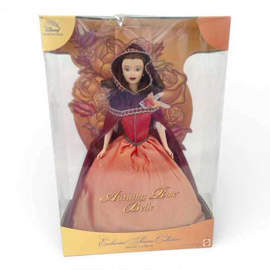 2000 Beauty and the Beast Enchanted Seasons Collection Belle doll — Front view