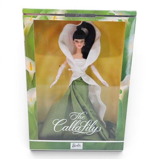 2001 Barbie Flowers in Fashion The Calla Lily doll — Front view