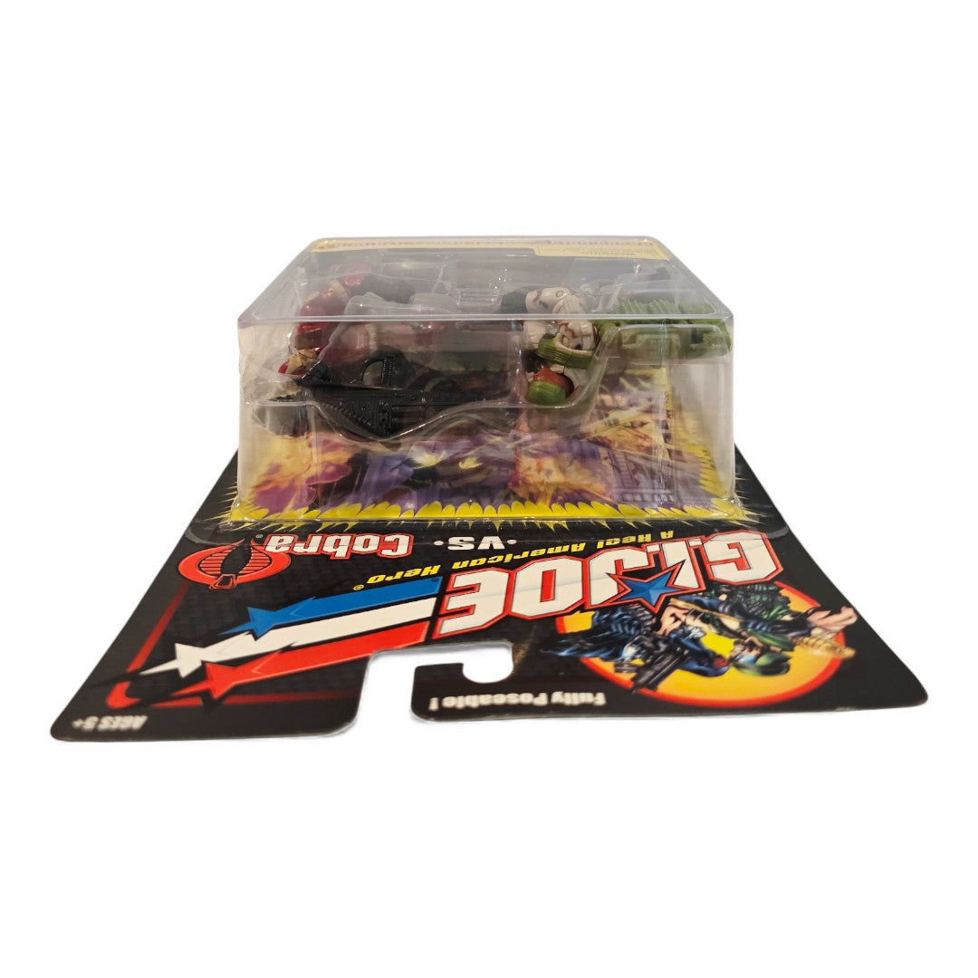 2002 – G.I Joe – G.I. Joe vs. Cobra — Wave 1 – Heavy Duty / Cobra C.L.A.W.S. – MOC