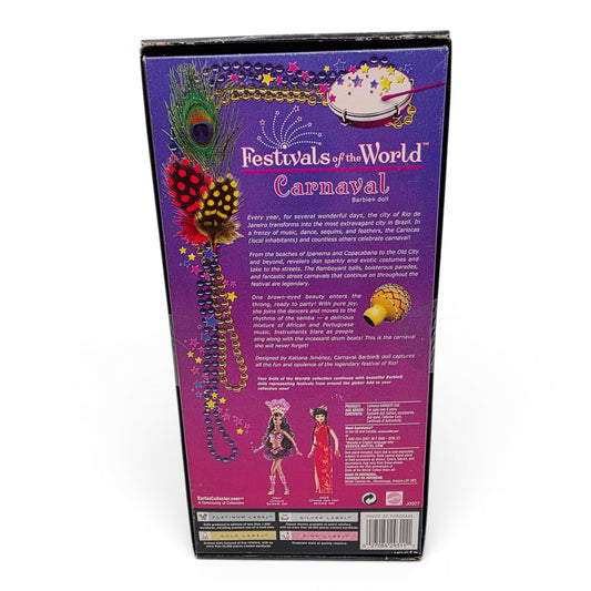 2005 Barbie Festivals of the World Carnaval doll — Back view