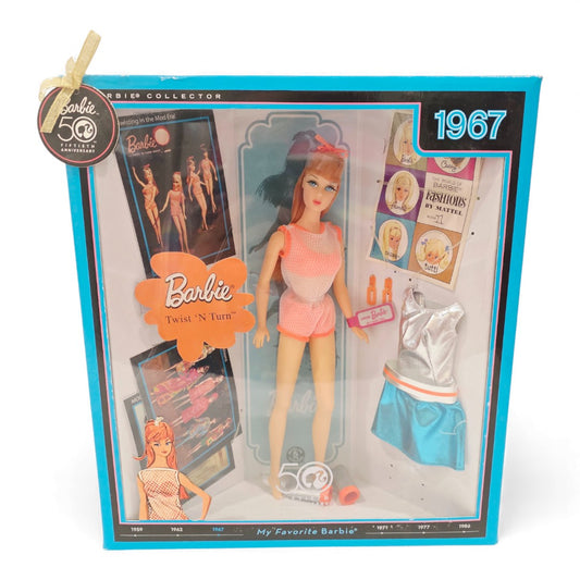 2008 Barbie My Favorite Barbie Barbie (1967 Twist 'N Turn) doll — Front view