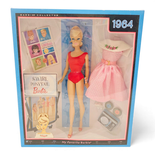 2009 Barbie My Favorite Barbie Barbie (1964 Swirl Ponytail) doll — Front view