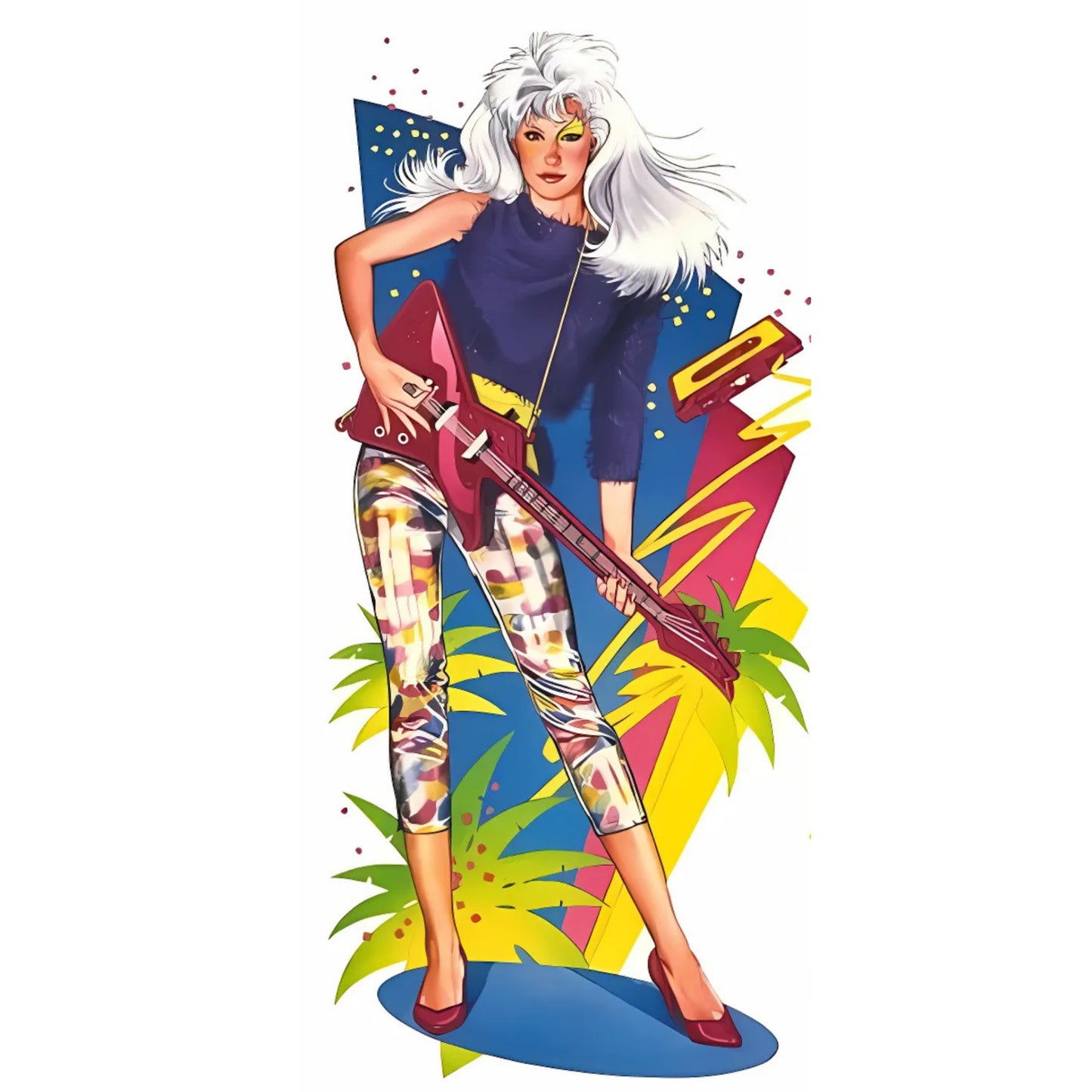 Jem & the Holograms Vinyl Stickers - 12cm - Pick your Fave!