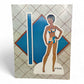Vintage 1970s paper doll book. Vintage Paper Doll Book. Back view.