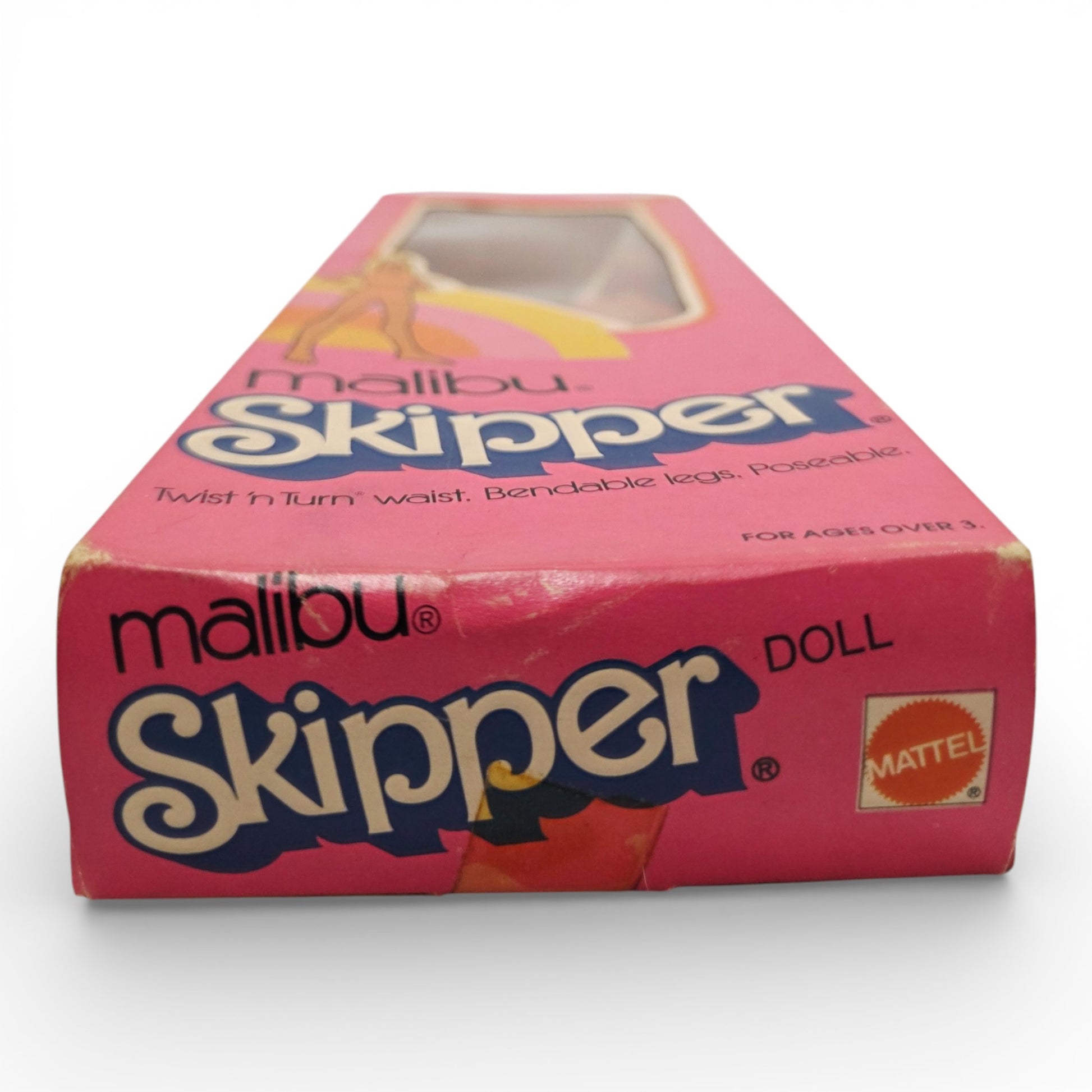 1974 Barbie Malibu Skipper doll — Bottom view