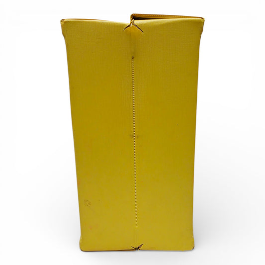 Vintage 1970s doll accessory. Fashion Doll Case. Tara Toy Corp. Fun & Mod! 34 x 26.5cm. Left view.