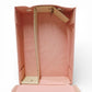 Vintage 1970s doll accessory. Fashion Doll Case. Tara Toy Corp. Pretty in Pink! 31.5 x 23cm. Close up 2 view.