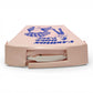 Vintage 1970s doll accessory. Fashion Doll Case. Tara Toy Corp. Pretty in Pink! 31.5 x 23cm. Top view.