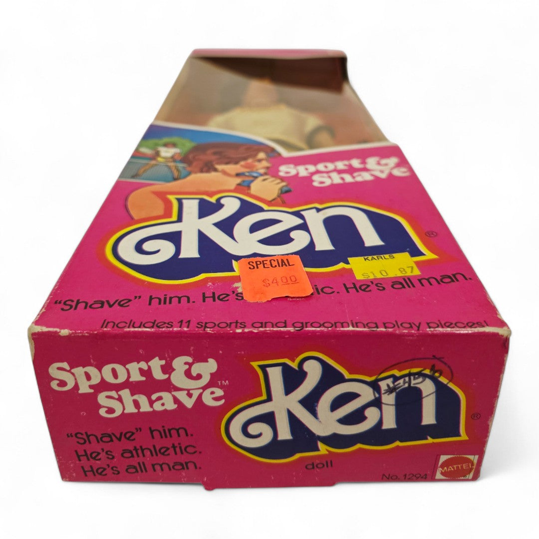 1979 Barbie Sport & Shave Ken doll — Bottom view