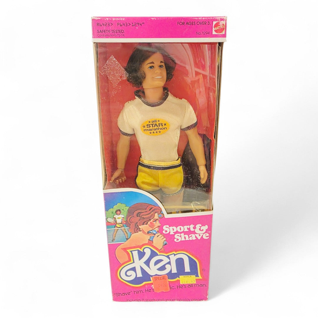 1979 Barbie Sport & Shave Ken doll — Front view