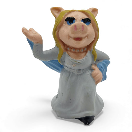 1979 The Muppet Show Schleich Muppet Show Series Miss Piggy mini pvc figure — Front view