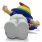 1980 Rainbow Kids Rainbow Kids Rainbow Kids Girl Open Arms mini pvc figure — Bottom view
