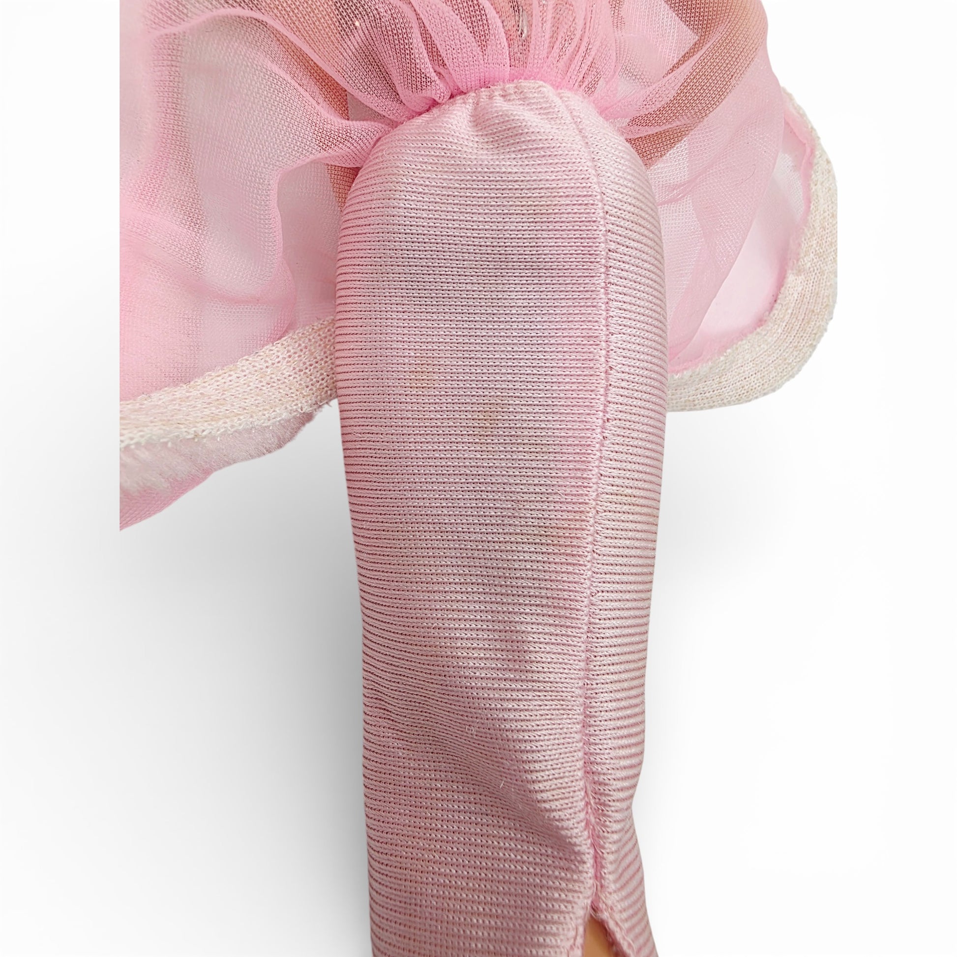 Vintage 1980s doll. Pink & Pretty. Iconic 80s Barbie!. Close up 2 view.