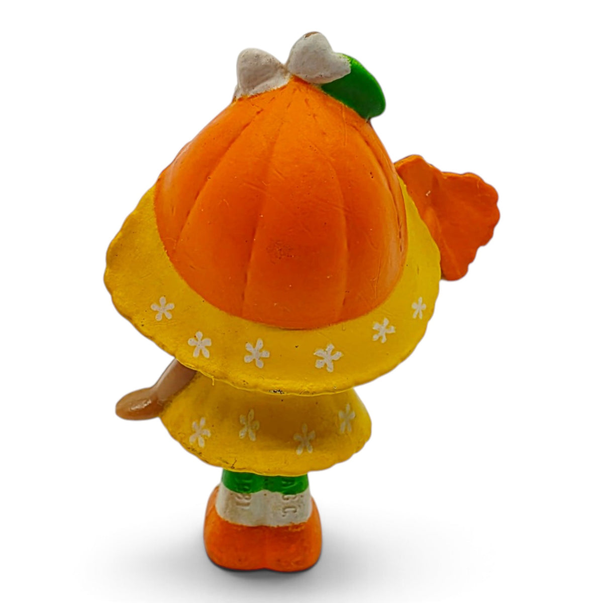 1981 Strawberry Shortcake Orange Blossom PVC Figure Face view