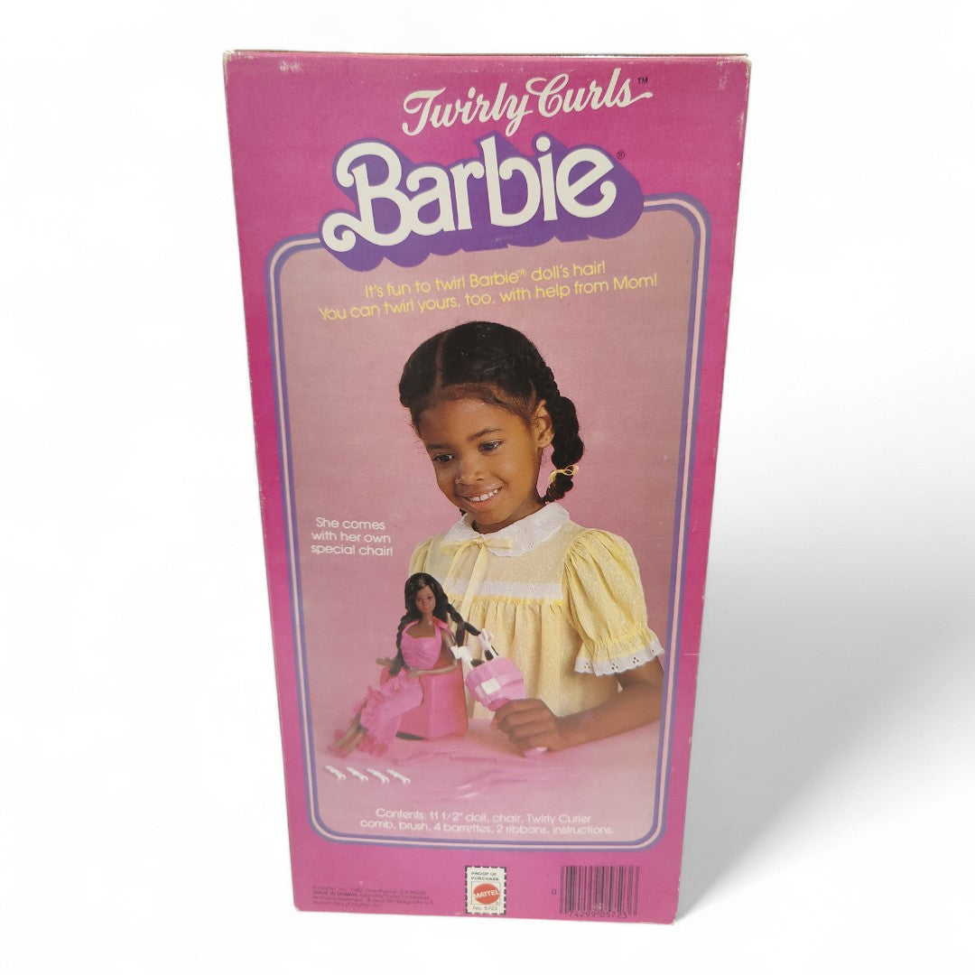 1982 Barbie Twirly Curls AA doll — Back view