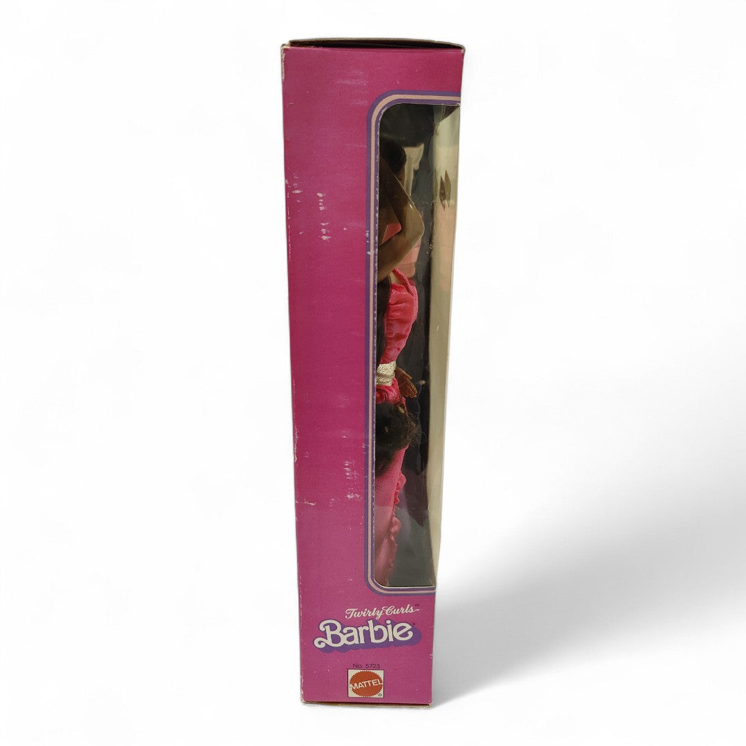 1982 Barbie Twirly Curls AA doll — Left side