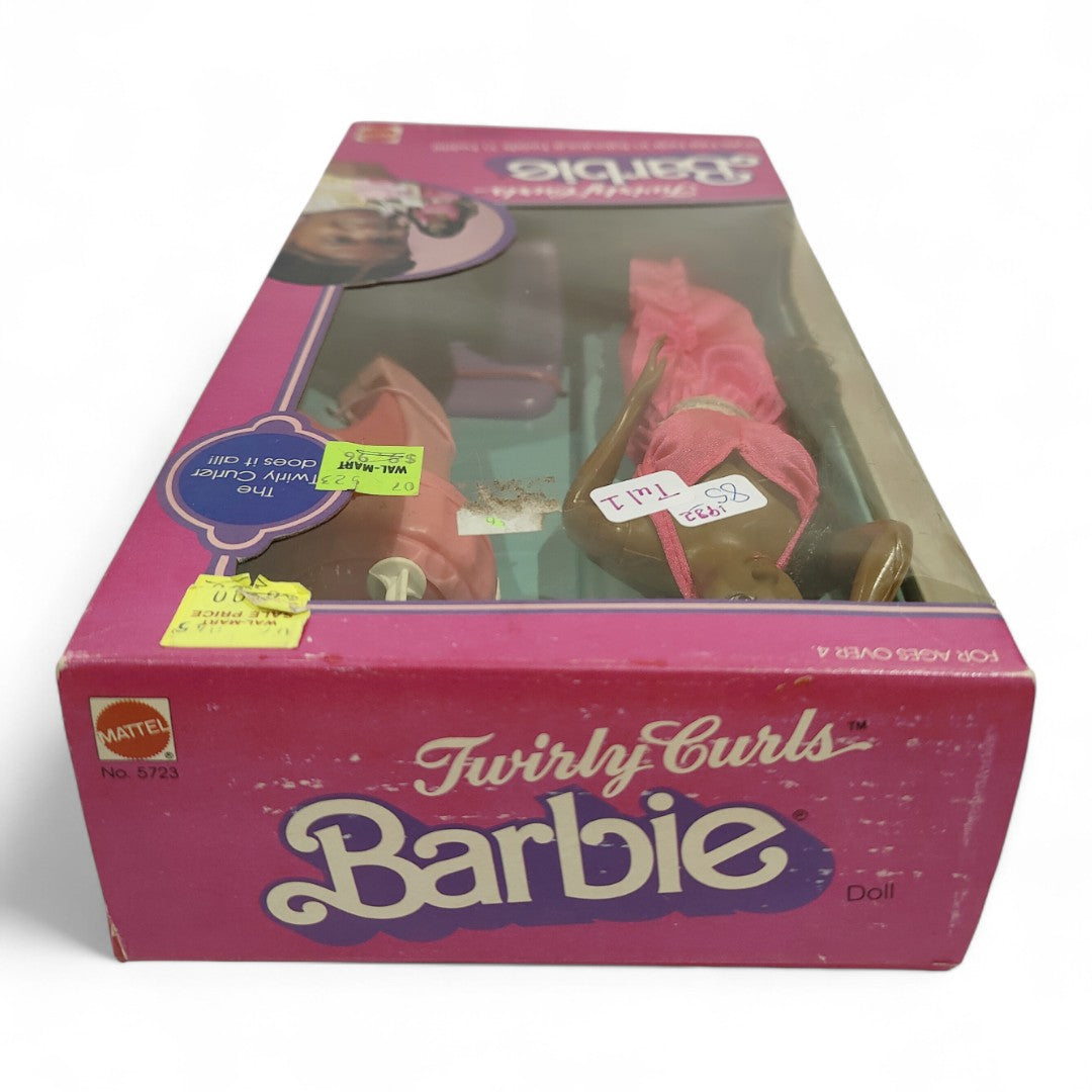 1982 Barbie Twirly Curls AA doll — Top view