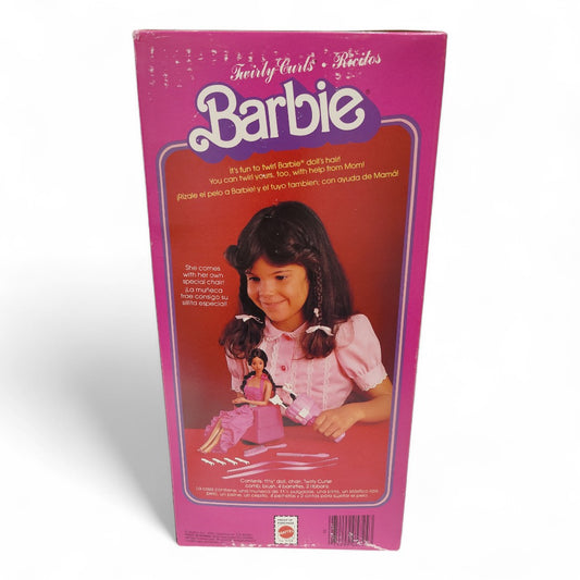 1982 Barbie Twirly Curls Ricitos doll — Back view