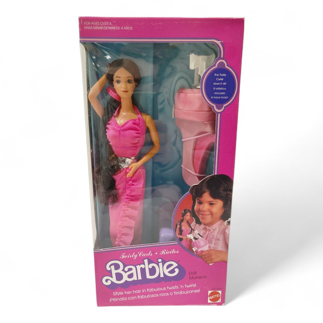 1982 Barbie Twirly Curls Ricitos doll — Front view