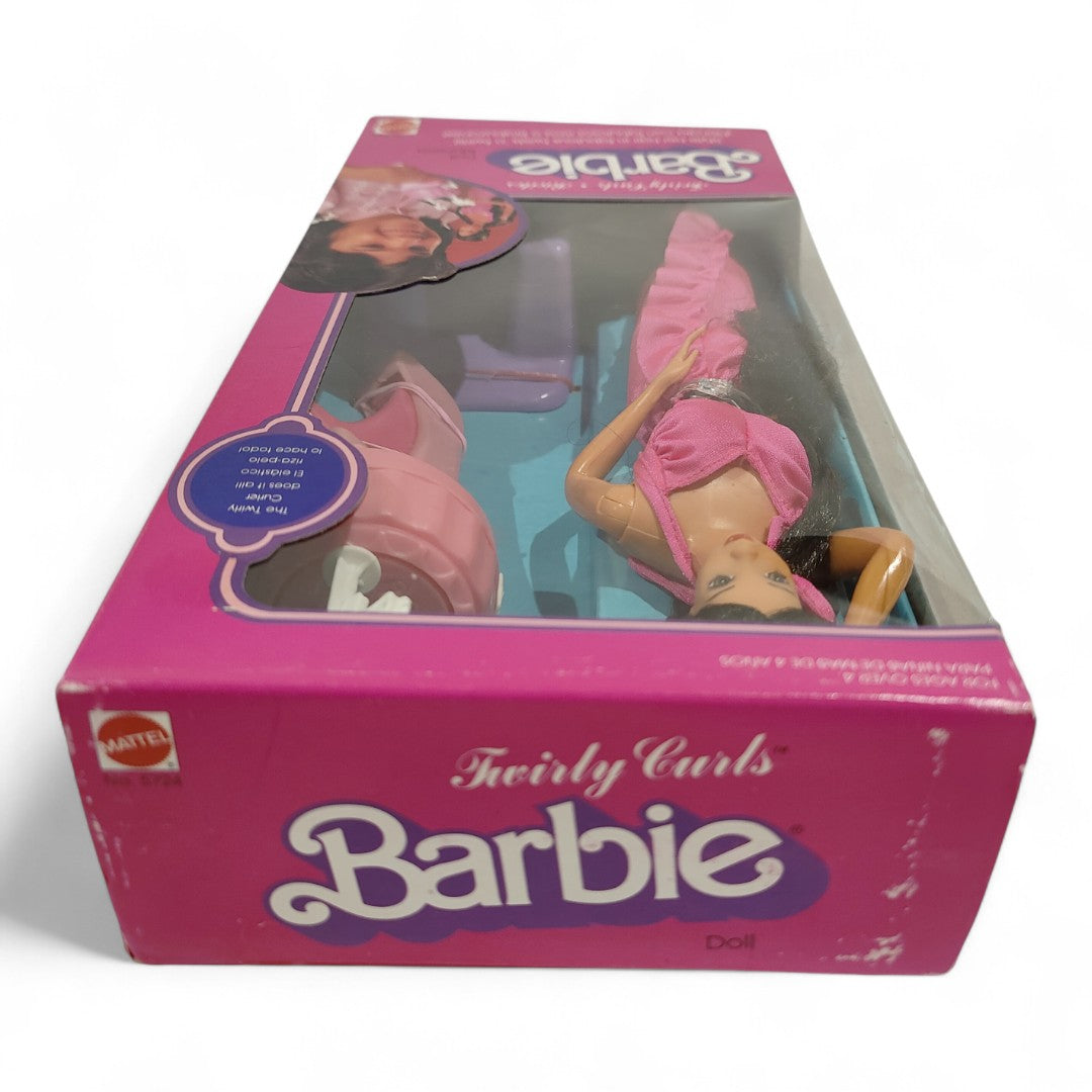 1982 Barbie Twirly Curls Ricitos doll — Top view