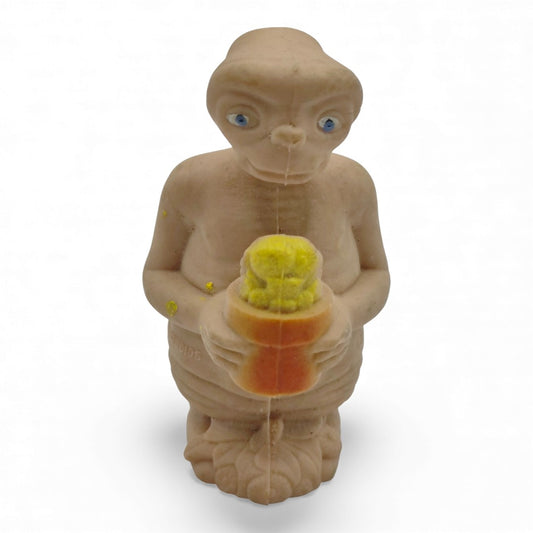 1982 E.T LJN Original Collectibles Series E.T. With Flower Pot mini pvc figure — Front view