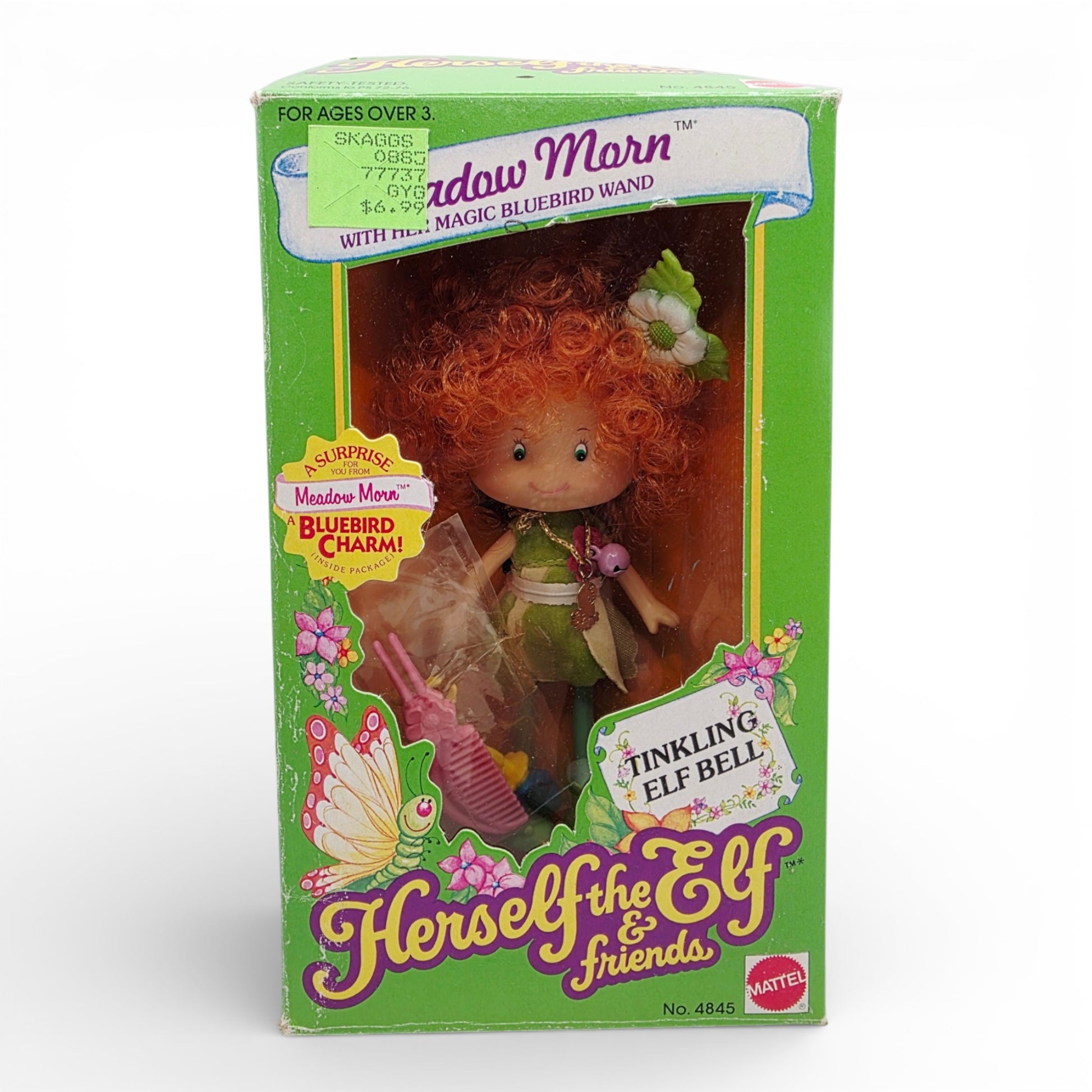 1982 Herself the Elf Herself the Elf & Friends Meadow Morn doll — Front view