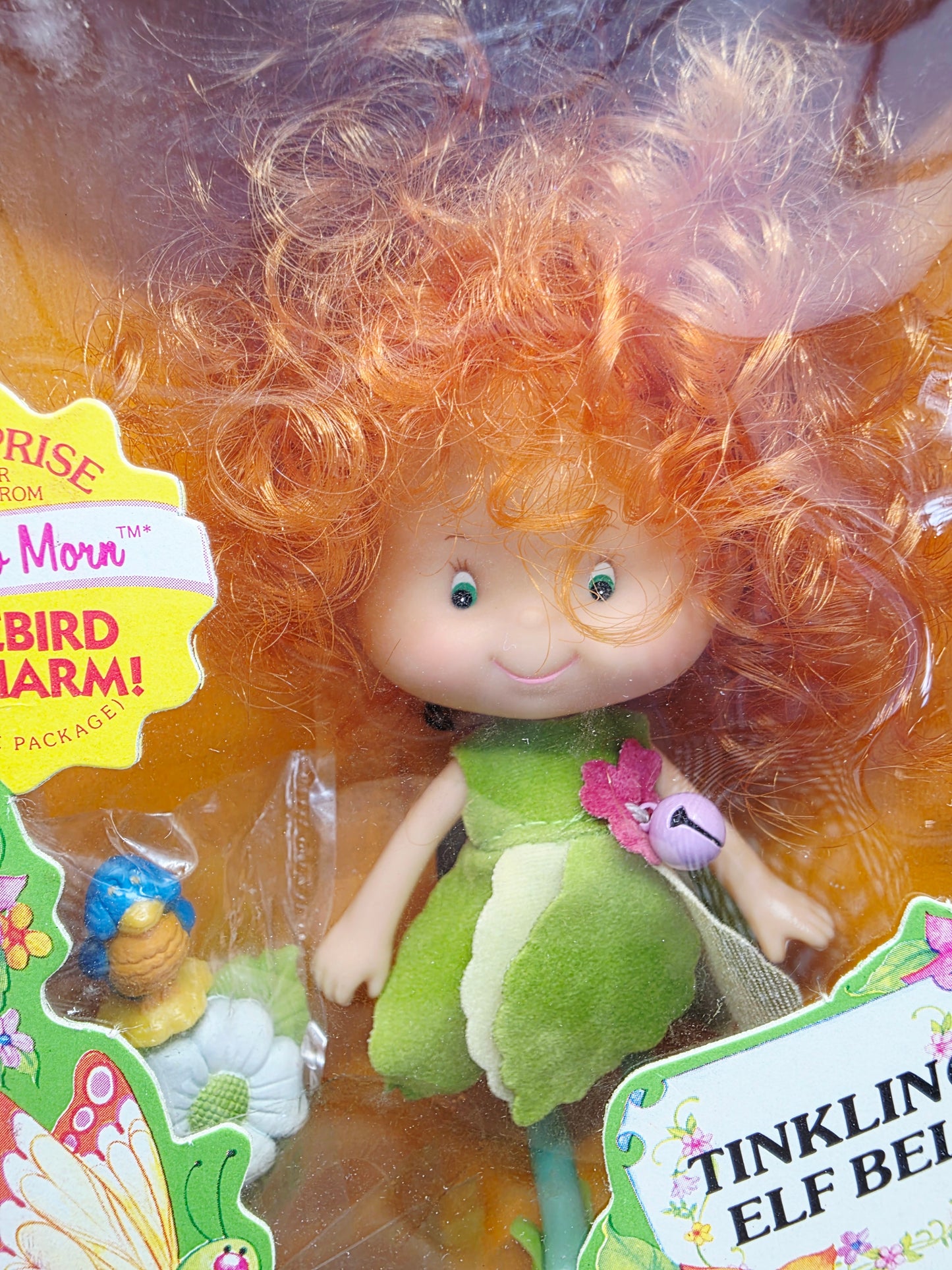 1982 Herself the Elf Herself the Elf & Friends Meadow Morn doll — Face close-up