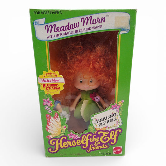 1982 Herself the Elf Herself the Elf & Friends Meadow Morn doll — Front view