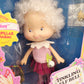 1982 Herself the Elf Herself the Elf & Friends Snowdrop doll — Face close-up