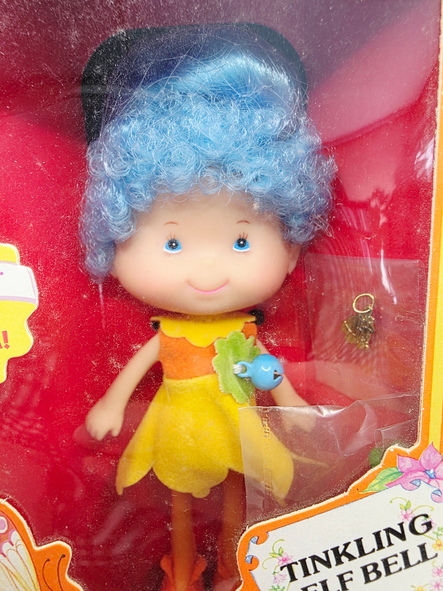 1982 Herself the Elf Herself the Elf & Friends Willow Song doll — Face close-up