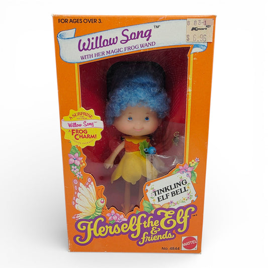 1982 Herself the Elf Herself the Elf & Friends Willow Song doll — Front view