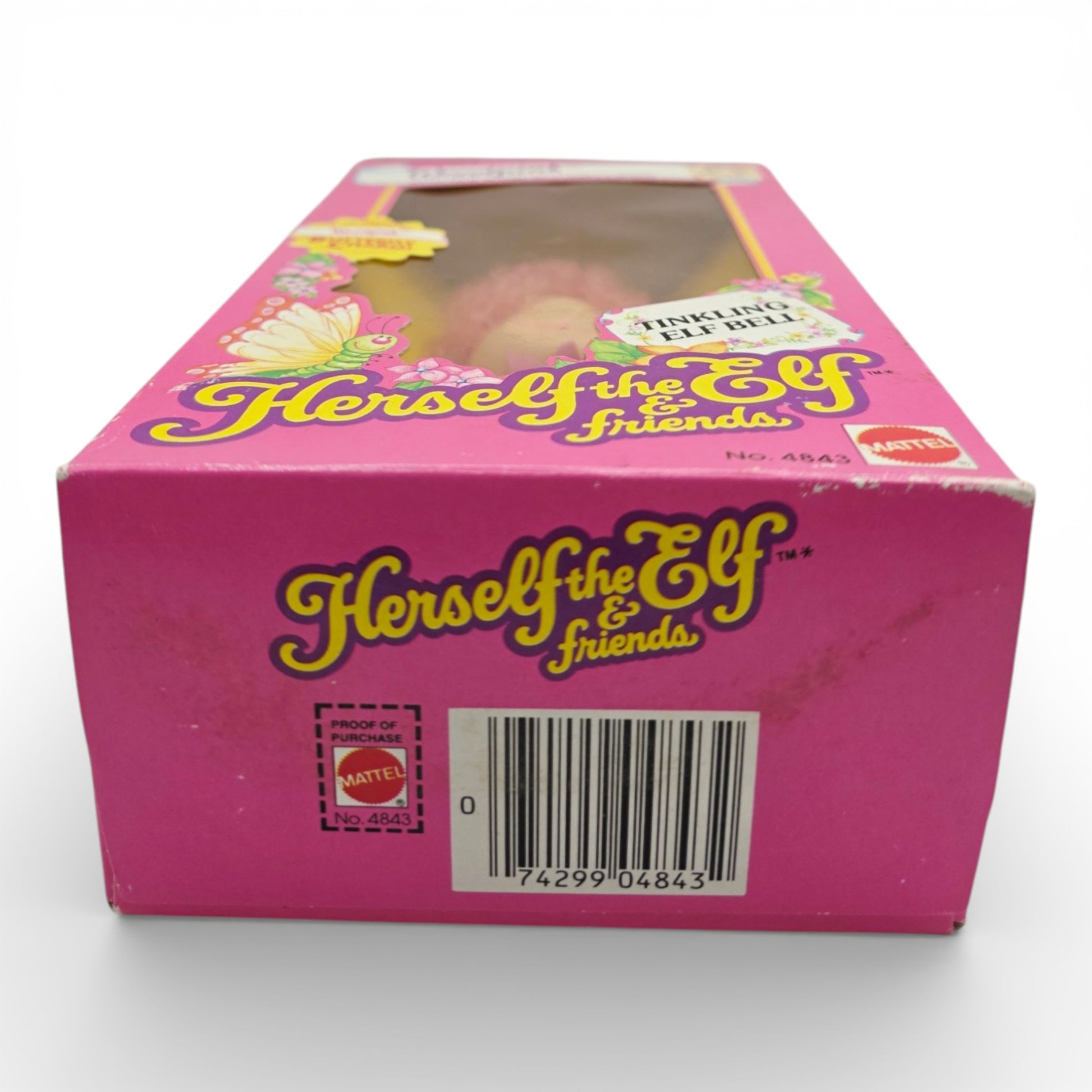 1982 Herself the Elf Herself the Elf & Friends Woodpink doll — Bottom view