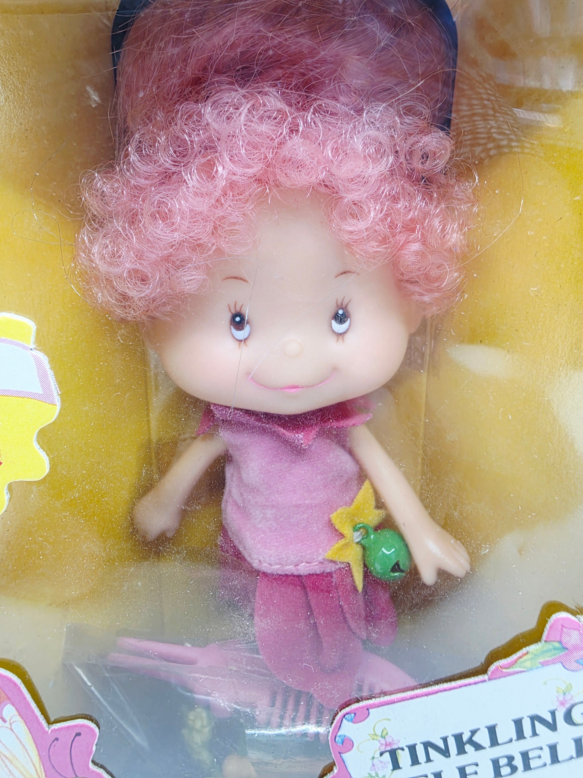 1982 Herself the Elf Herself the Elf & Friends Woodpink doll — Face close-up