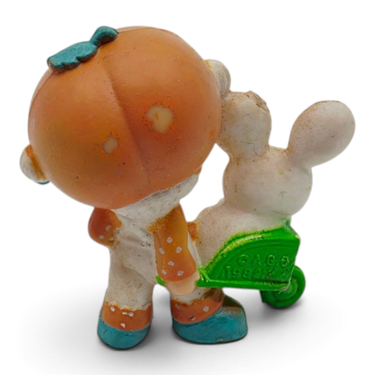 1982 Strawberry Shortcake Apricot PVC Figure Face view