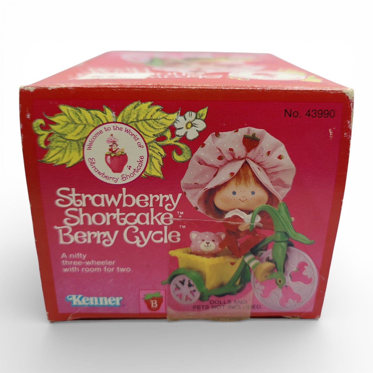 Vintage 1980s doll playset. Berry Cycle. Top view.